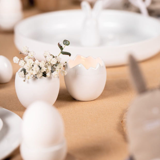 Mini vases coquilles d'oeufs porcelaine Rader - La Boite à Bonheur 