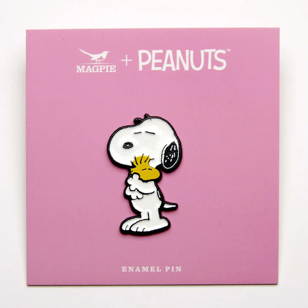 Pin's Snoopy Calin Magpie x peanuts - La Boite à Bonheur 