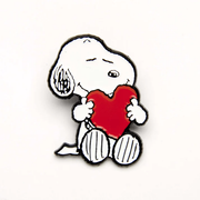 Pin's Snoopy Coeur Magpie x peanuts - La Boite à Bonheur 