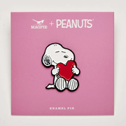Pin's Snoopy Coeur Magpie x peanuts - La Boite à Bonheur 