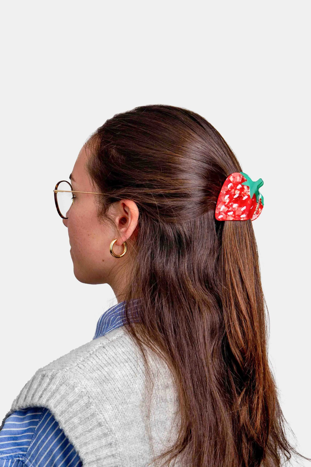 Pince à Cheveux Fraise - Eat My Socks&nbsp;