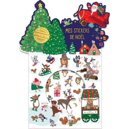 Mes Stickers de Noël – Le Village de Noël - Cartes d'Art