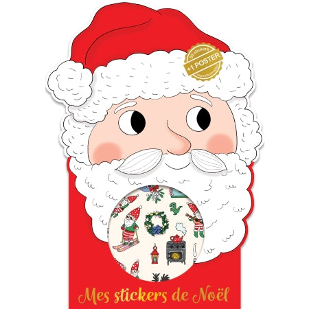 Mes Stickers de Noël – La Maison du Père Noël - Cartes d'Art