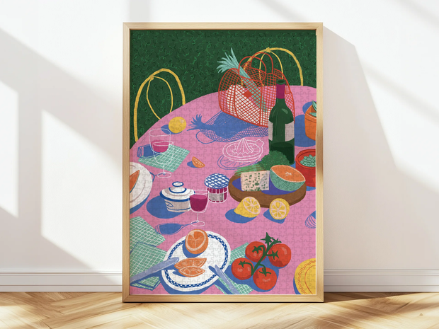 Puzzle Bodegon de jardin 1000 pieces - La Boite à Bonheur 
