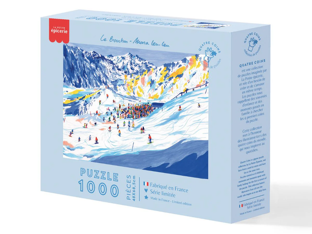 Puzzle le Bouchon 1000pièces La Petite épicerie - La Boite à bonheur