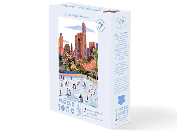 puzzle Skating In New York 1000 pièces - La Boite à Bonheur