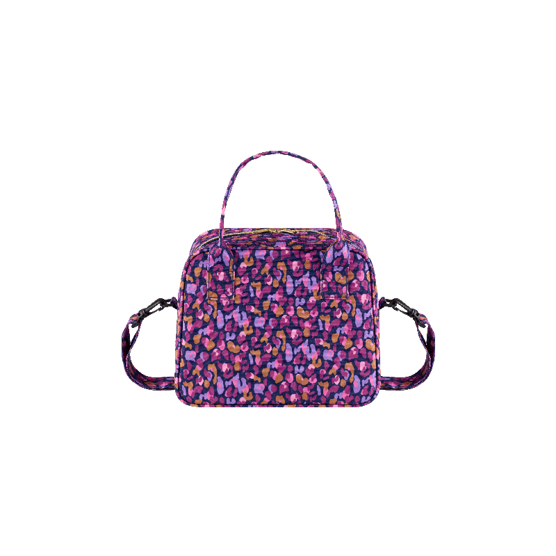 Sac à Lunch Isotherme Léopard Prune Derrière La Porte – La Boite
