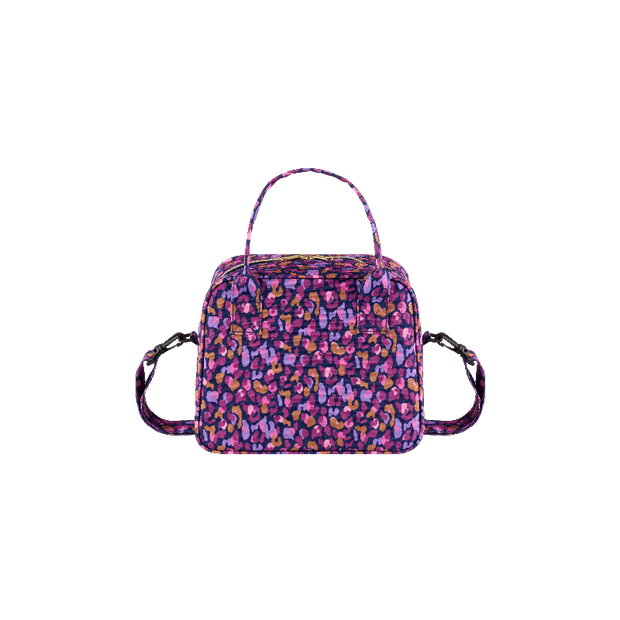 Sac à Lunch Isotherme Léopard Prune - Derrière La Porte