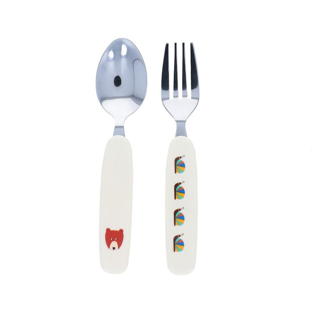 Set de Couverts avec Etui – Animaux de la Forêt - Pause Goûter - Le Petit Souk