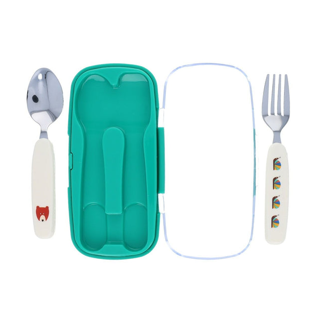 Set de Couverts avec Etui – Animaux de la Forêt - Pause Goûter - Le Petit Souk