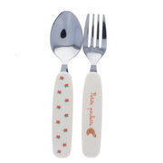 Set de Couverts avec Etui – Petite Poulette - Pause Goûter - Le Petit Souk