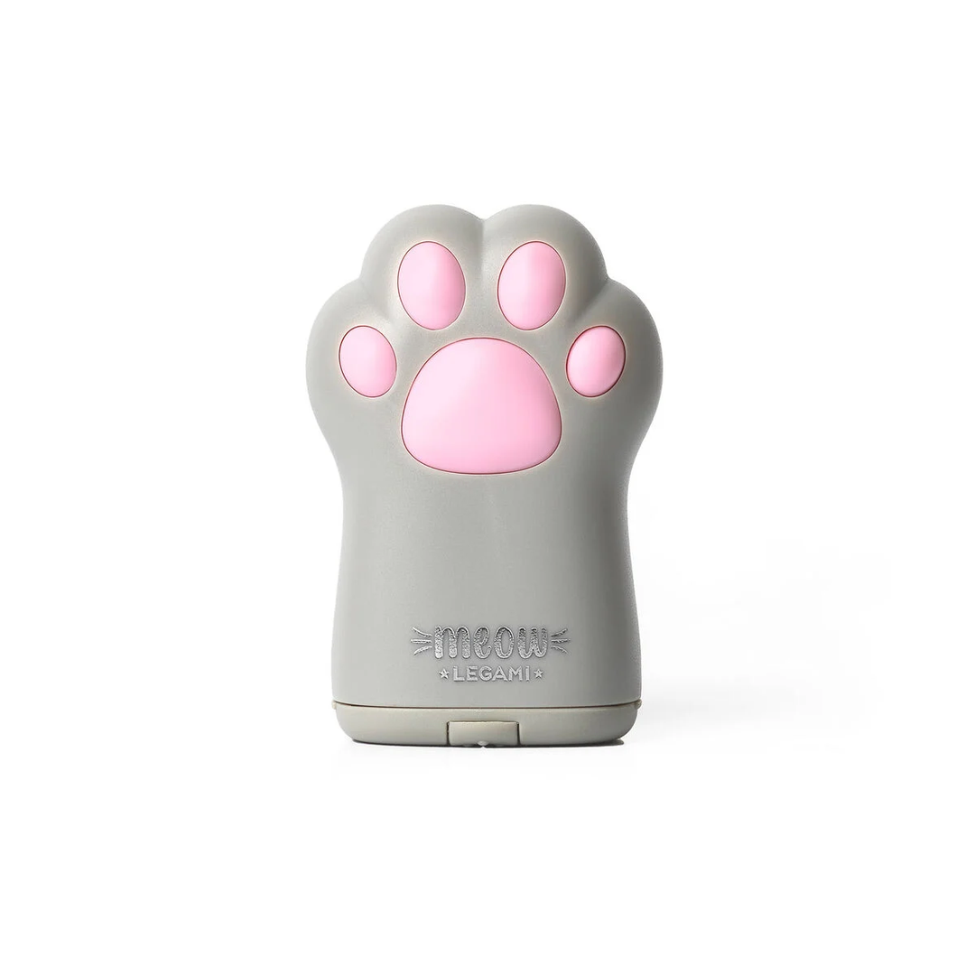 4 Taille-crayons Manuels Avec Réservoir - Design Patte De Chat - Pour Enfants, étudiants - Lame Acier