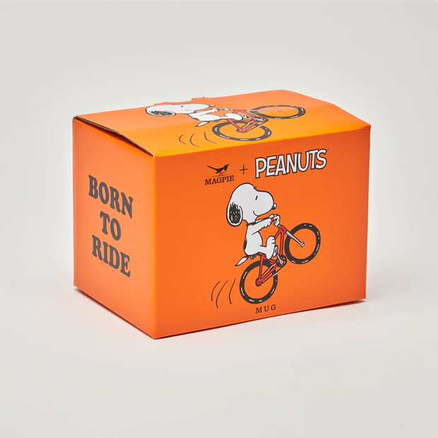 Mug snoopy vélo magpie x peanuts - La boite à Bonheur 