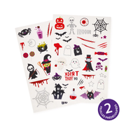 Tatouages Éphémères - Halloween - Legami - la Boite à bonheur