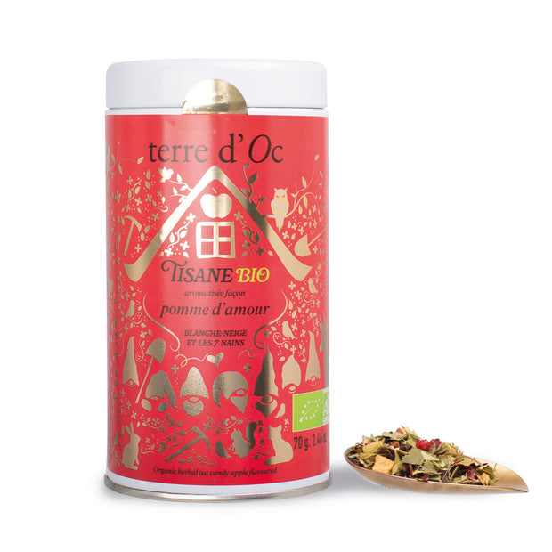 tisane bio pomme d'amour TERRE d'OC - La Boite à Bonheur