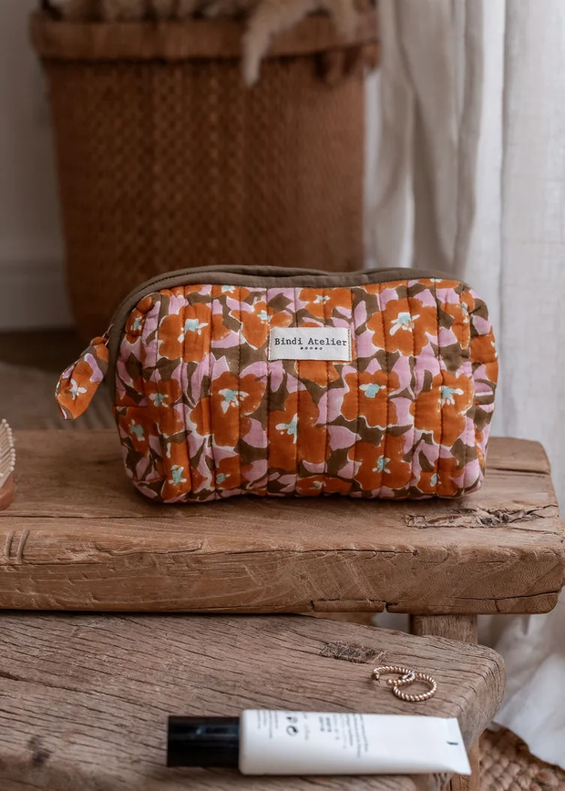Trousse bindi atelier Posy cannelle