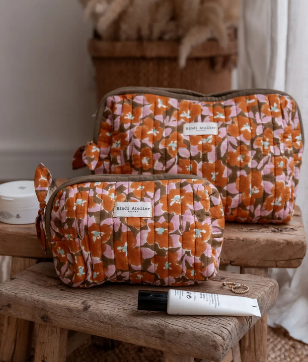 Trousse bindi atelier Posy cannelle