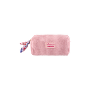 trousse maquillage rose en velours côtelé amour toujours de DLP