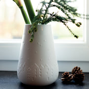 vase porcelaine ville d'hiver noël RADER - La Boite à Bonheur