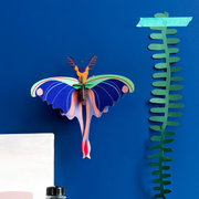 Décoration Murale Papillon Comète Bleu - La Boite à Bonheur 