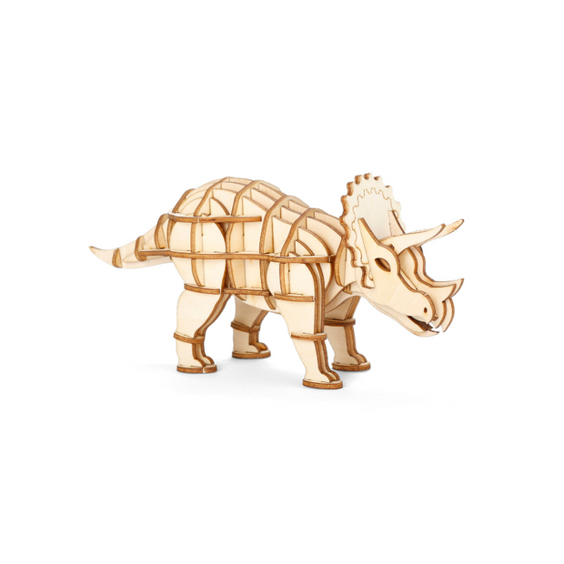 Puzzle 3D Dinosaure Tricératops - La Boite à Bonheur 