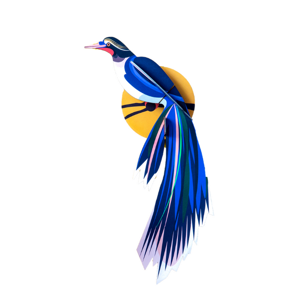 Décoration Murale Oiseau de Paradis "Flores" - La Boite à Bonheur 