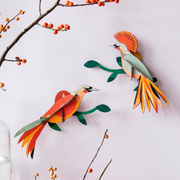 Décoration Murale Oiseau de Paradis "Obi" - La Boite à Bonheur 