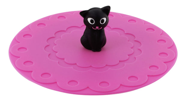 Couvercle pour mug - Bienauchaud - Black Cat Sleepy - Pylones