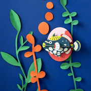 Décoration Murale Poisson Clown Triggerfish - Studio Roof