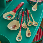 cuillères en mélamine RICE motif noël - La Boite à Bonheur