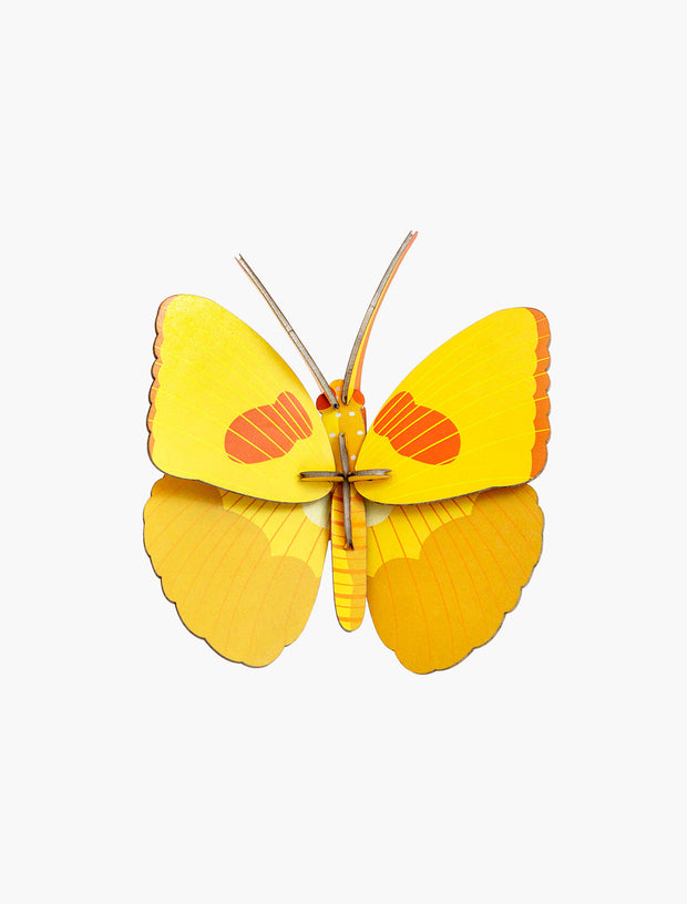 24X 3D Papillons Déco Aile Double Et Aimant (Jaune +Vert), Papillon  Decoratifs Pour Réfrigérateur Meubles Mur De La Salon Ch[u1213]