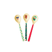 cuillères en mélamine RICE motif noël - La Boite à Bonheur