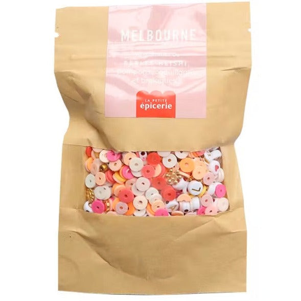 Mélange de perles Heishi Melbourne - La Petite Epicerie - La Boite à Bonheur