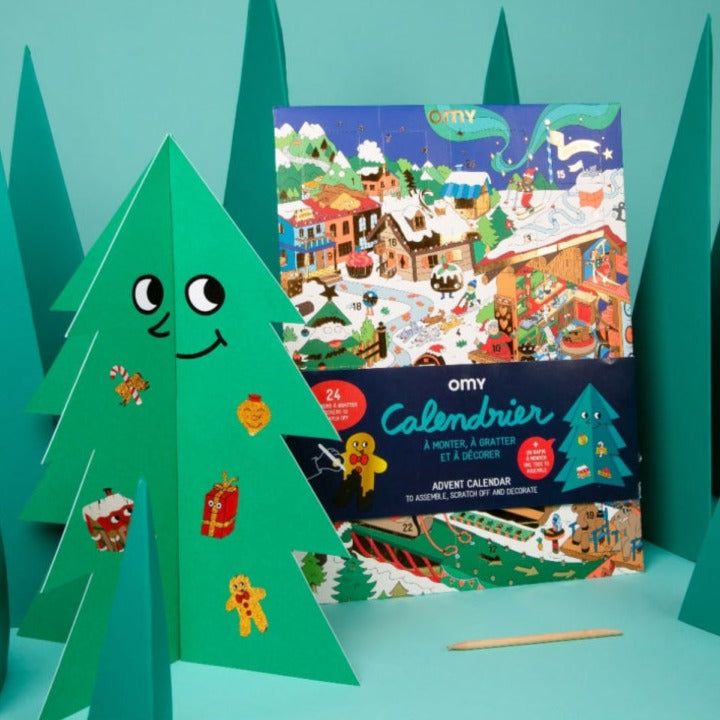 L'activité de l'avent 18 : le puzzle de Noël à colorier - GraphiCK-Kids