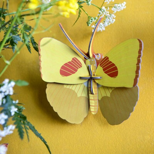 Décoration Murale Papillon Jaune - La Boite à Bonheur 