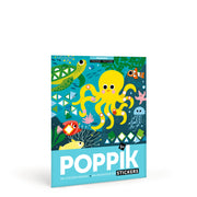 Poster Stickers "Aquarium" Poppik - La Boite à Bonheur 