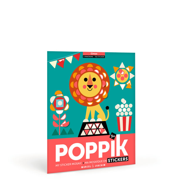Poster Stickers "Circus" Poppik - La Boite à Bonheur 