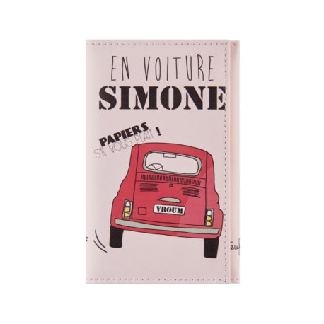 Porte-papiers voiture jeune conducteur - Color Pop (Auxence) - Maroquinerie  Française Livraison gratuite