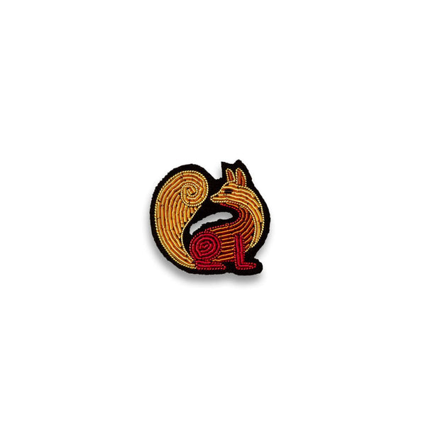 broche brodée macon lesquoy renard