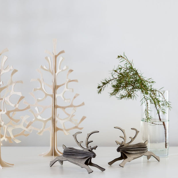 renne en bois décoration noël scandinave lovi à construire