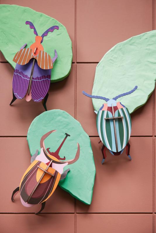 décoration murale insectes 3D studio roof - La Boite à Bonheur