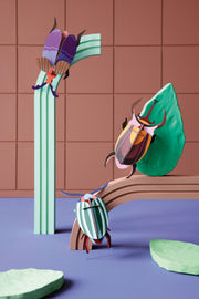 décoration murale insectes 3D studio roof - La Boite à Bonheur
