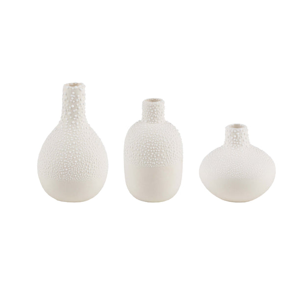 set de 3 petits vases perlés en porcelaine RADER - La Boite à Bonheur