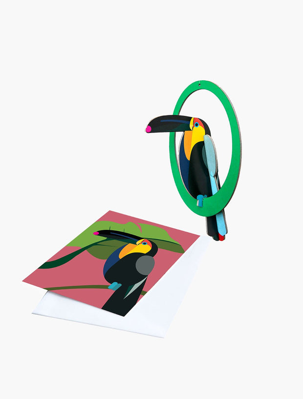 Mobile Oiseau 3D "Toucan" - La Boite à Bonheur 