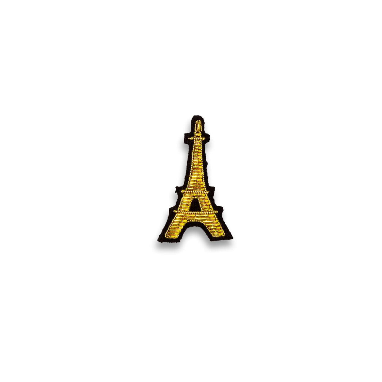Broche Fantaisie Vintage Tour Eiffel Paris - Années 30/40 - Souvenir Ancien